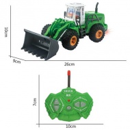 RC Zeleni utovarivač na daljinsko upravljanje 1/30 27MHz