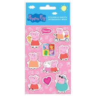 Set samoljepljivih naljepnica Peppa Pig 8x12cm 5 kom