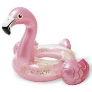 Sjajni flamingo plutajuća guma 99x89x71cm - Intex