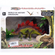 Stegosaurus dinosaur figura sa biljkama