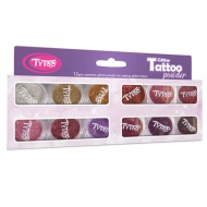 TyToo: Tople boje šljokice set od 12x2,5ml