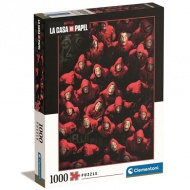 Velika pljačka novca: Lopovi ili taoci? Puzzle 1000kom - Clementoni