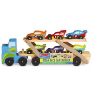 Veliki drveni kamion za prijevoz sportskih automobila - Melissa &amp; Doug