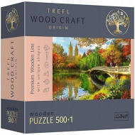 Wood Craft: Central Park Manhattan New York drvena slagalica 500 + 1kom - Trefl