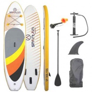 Žuto-narančasto-siva SP-300 SUP Stand Up Paddle set 300 cm - Spartan