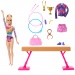 Barbie: Gimnastička lutka set s priborom - Mattel