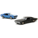 Brzi i žestoki: 1969 Chevrolet Camaro i 1968 Dodge Charger Widebody set od 2 komada u mjerilu 1/32 - Jada Toys