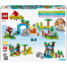 LEGO® DUPLO®: 3 u 1 obitelji životinja u divljini (10446)