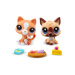 Littlest Pet Shop Dvostruki paket figura kućnih ljubimaca u više varijanti