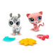 Littlest Pet Shop Dvostruki paket figura kućnih ljubimaca u više varijanti