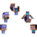 Minecraft: Flippin Figs Steve preoblikovana figura - Mattel