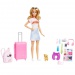 Barbie®: Dreamhouse Adventures Travel lutka Barbie s dodacima - Mattel