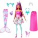 Barbie® Fairytale: Transformirajuća sirena lutka 2023 s dodacima - Mattel