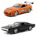 Brzi i žestoki: Dvostruki paket metalnih vozila Dodge Charger R/T i Toyota Supra 1/32 - Simba Toys