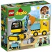 LEGO® DUPLO®: Kamion i bager gusjeničar (10931)