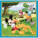 Mickey Mouse i prijatelji 3u1 puzzle - Trefl